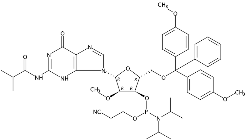 5'-DMT-2'-OMe-Guanosine (N-isobutyryl) -CE phosphoramidite