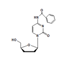 N4-benzoyl-2',3'-dideoxycytidine