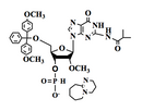 5'-DMT-2'-OMe-G(iBu) H Phosphonate DBU Salt