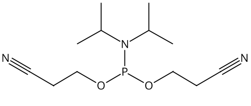 Bis(2-cyanoethyl)-N,N-diisopropyl phosphoramidite