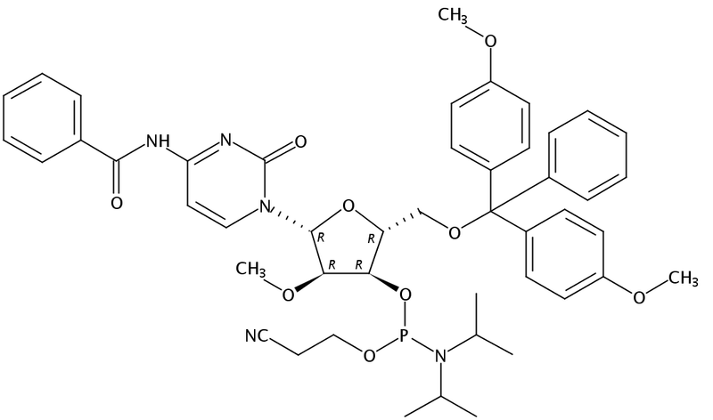 DMT-2'-OMe-Cytidine (bz) -CE phosphoramidite