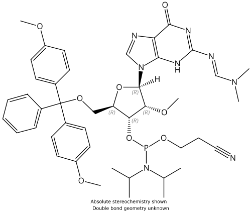 DMT-2'-O-Me-G(dmf)-CE Phosphoramidite