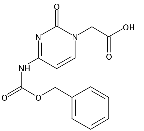 Cytosine-CBZ Acetic Acid