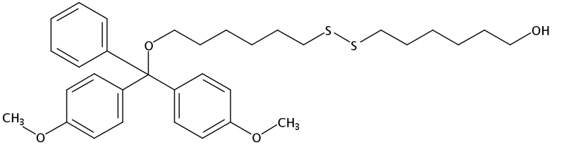 [O6-(Dimethoxytrityl)hexyl][6'-hydroxyhexyl]disulfide