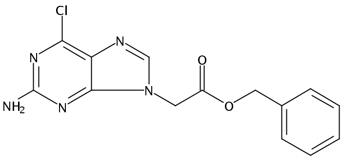 2-Amino-6-Chloro-9H-Purine-9-Acetic Acid Benzyl Ester