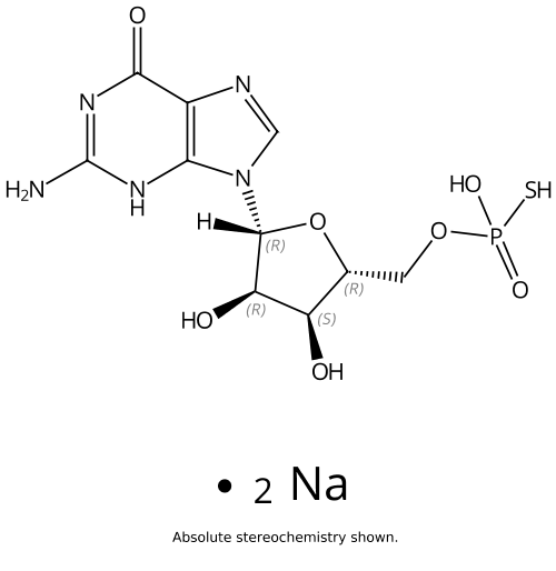 Guanosine Monothiophosphate disodium salt trihydrate