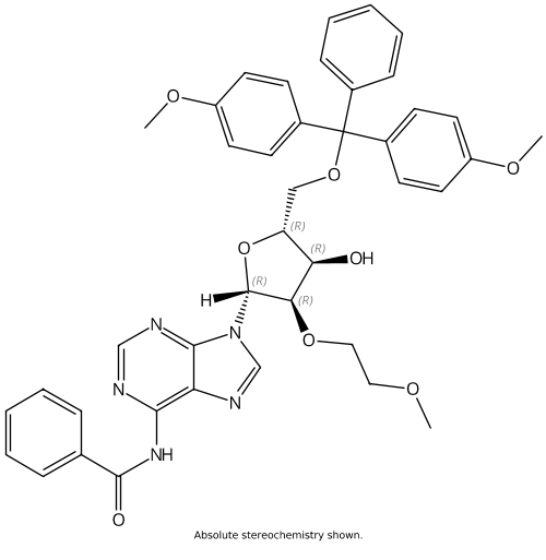 5'-O-DMT-2'-OMOE-N-Bz Adenosine