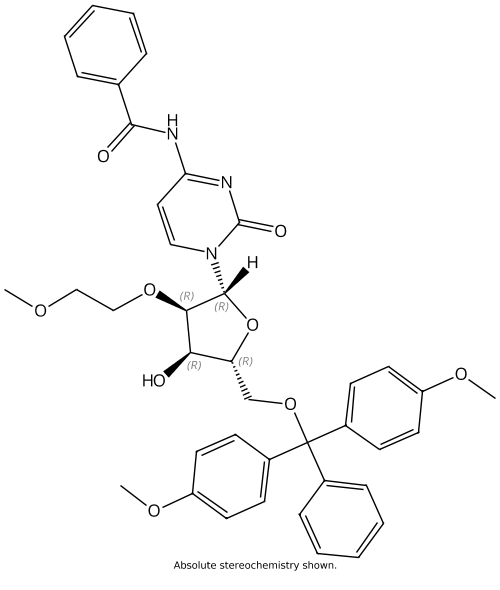 5'-ODMT-2'-OMOE-N-Bz Cytidine