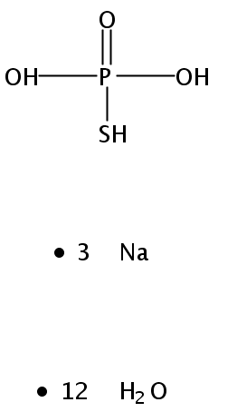 Sodium thiophosphate dodecahydrate
