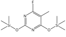 6-fluoro-2,6-bis[(trimethyl)silyl)oxy] thymine