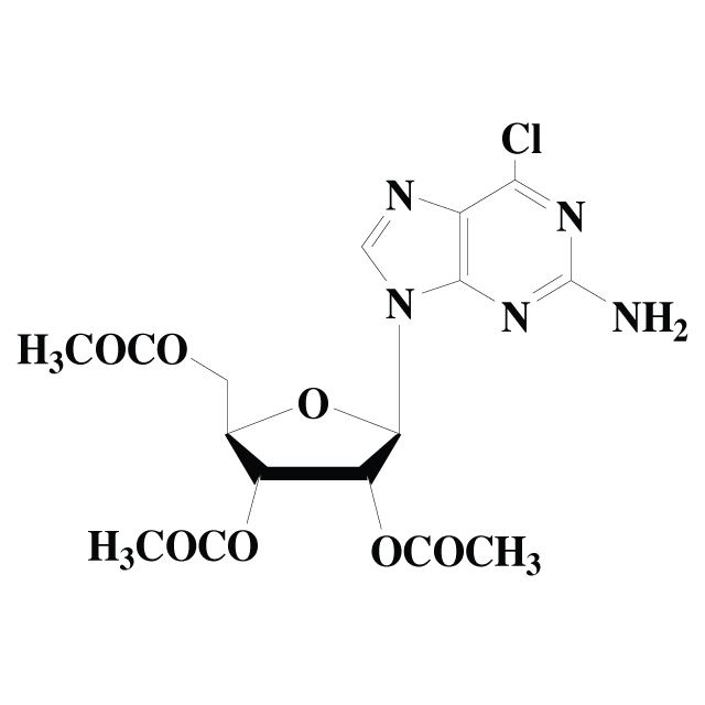 2-Amino-6-chloropurine-riboside triacetate