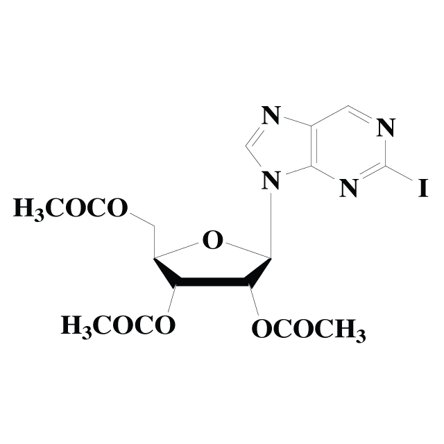 2-Iodopurine riboside triacetate