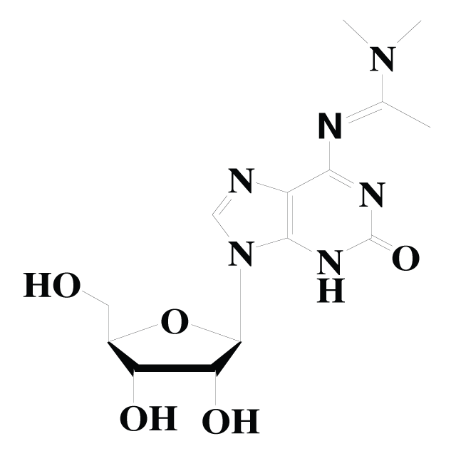 Isoguanine-4-N-DMA riboside