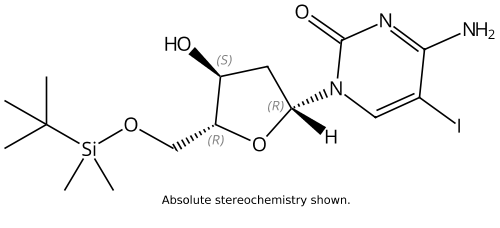 5'-O-(tert-butyldimethylsilyl)-5-Iodo-2'-deoxycytidine