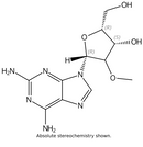 2,6-Diamino-9-(2'-O-methyl-b-D-ribofuranosyl)purine