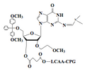 5'-DMT-2'-MOE-Guanosine(dmf) 3'-LCAA CPG