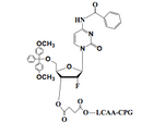 5'-O-DMT-2'-F-Adenosine(bz)-3'-LCAA CPG