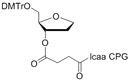 1,2 dideoxy D-ribose 5'-DMT-3'-lcaa CPG