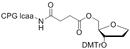 1,2 dideoxy D-ribose 3'-DMT-5'-lcaa CPG